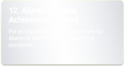 12. Lifetime Achievement
