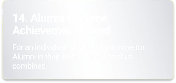 Alumni Lifetime Achievement Award
