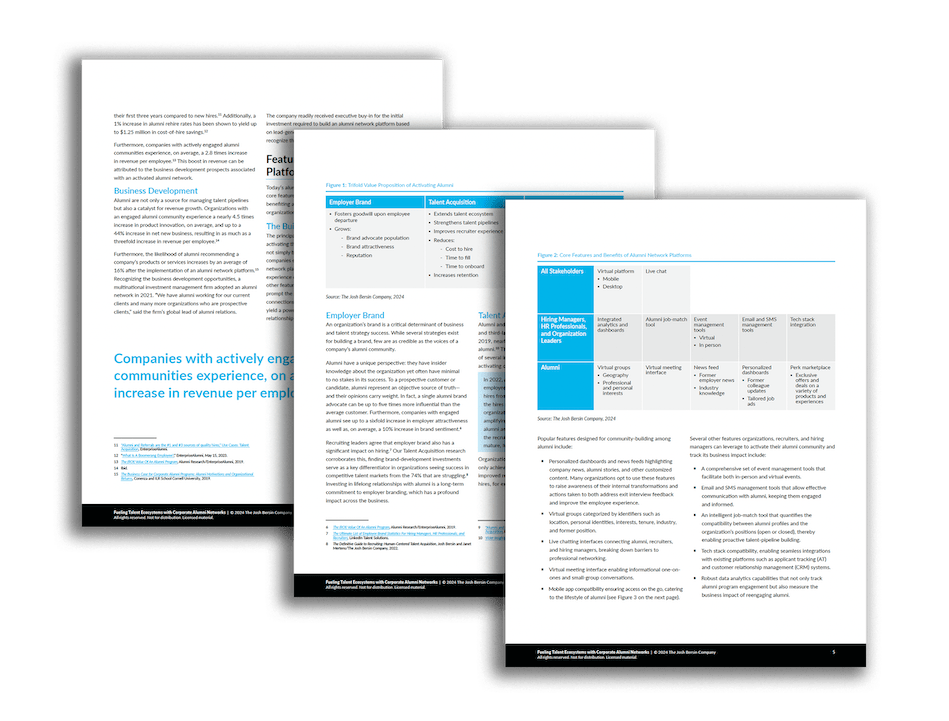 Inside the Josh Bersin company report