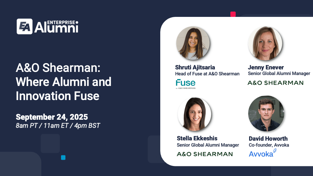 A&O Shearman: Where Alumni and Innovation Fuse